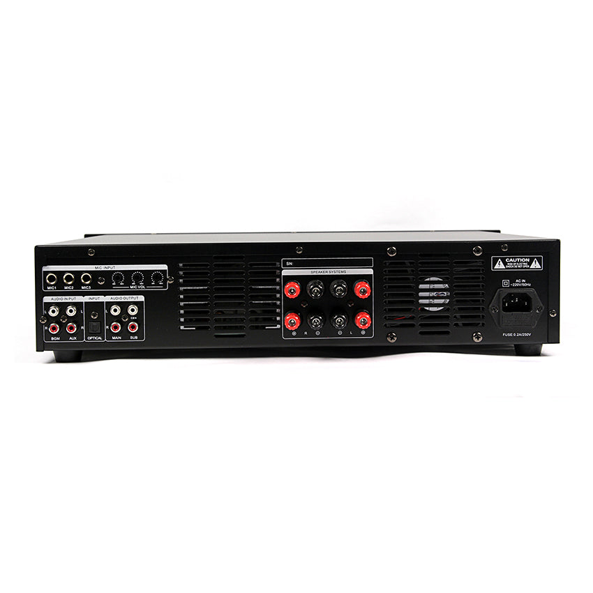 Power Amplifier + Mixer Digital Kiwi PD8000 (Đẩy Công Suất Liền Vang Số Karaoke) - Việt Music