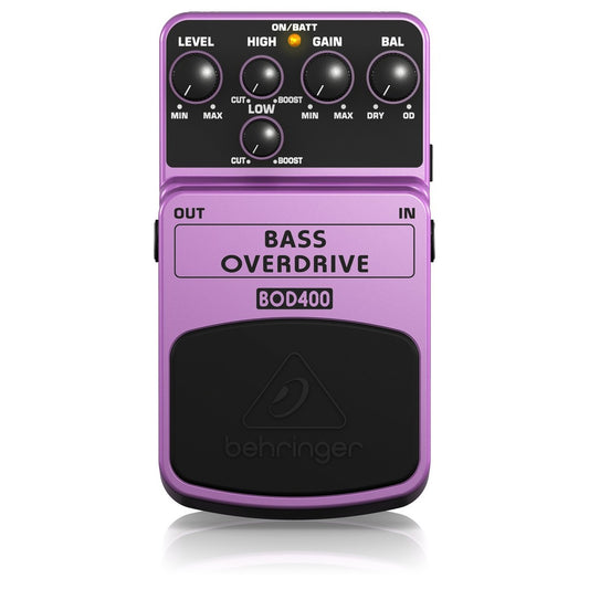 Pedal Guitar Behringer BOD400 Bass Overdrive - Việt Music