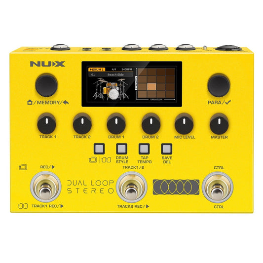 Pedal Guitar Nux Dual Loop Stereo