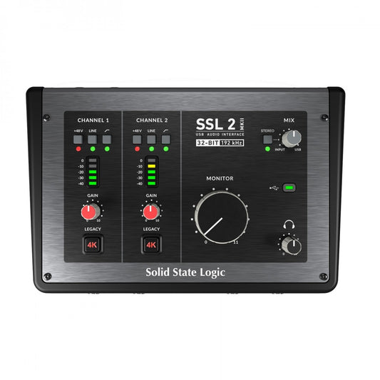 Audio Interface Solid State Logic SSL 2 MKII 2 x 2 USB-C