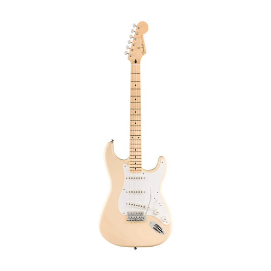 Đàn Guitar Điện Fender Artist Jimmie Vaughan Tex-Mex Stratocaster SSS, Maple Fingerboard, Olympic White - Việt Music