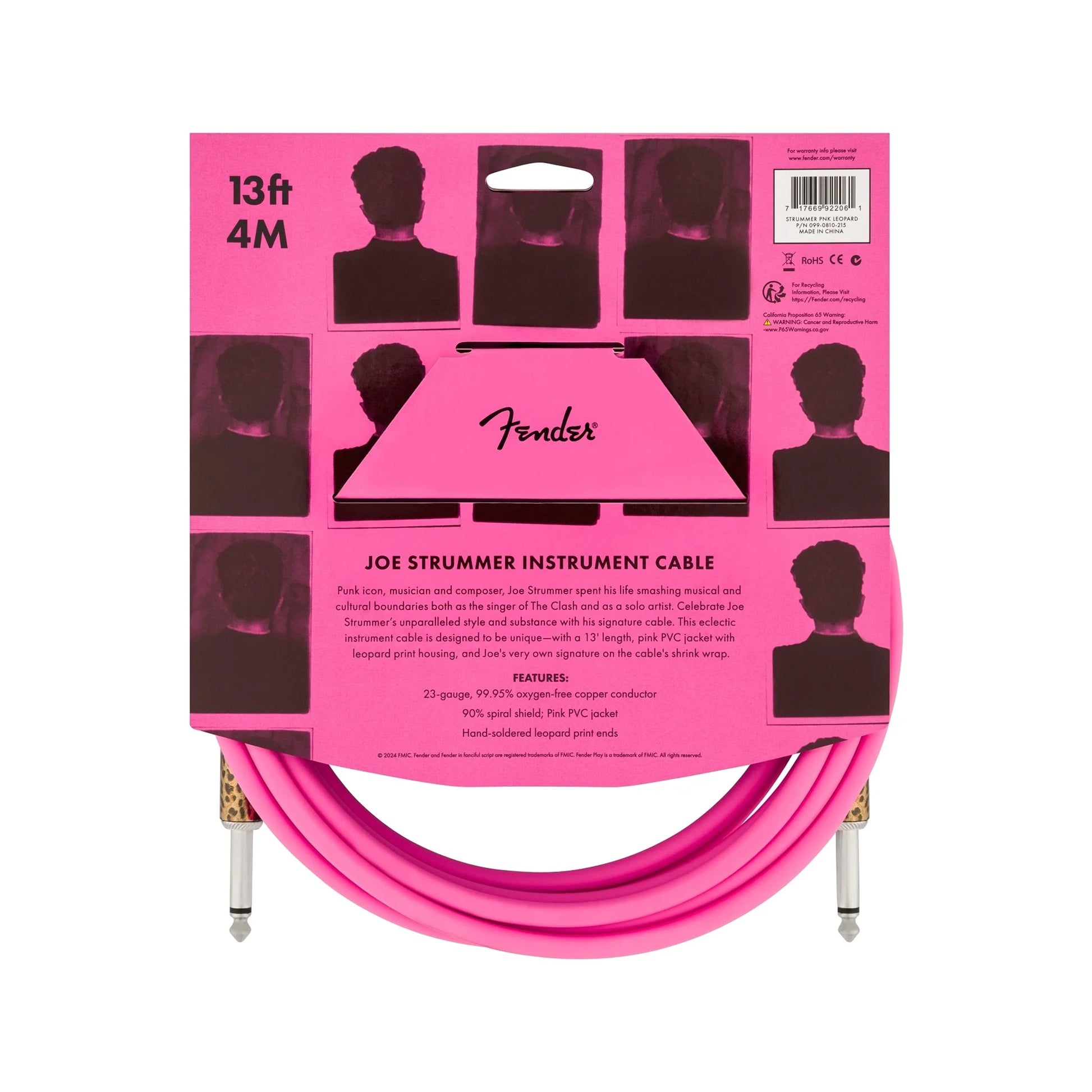 Dây Cáp Kết Nối Fender Joe Strummer - Instrument Cable - Việt Music