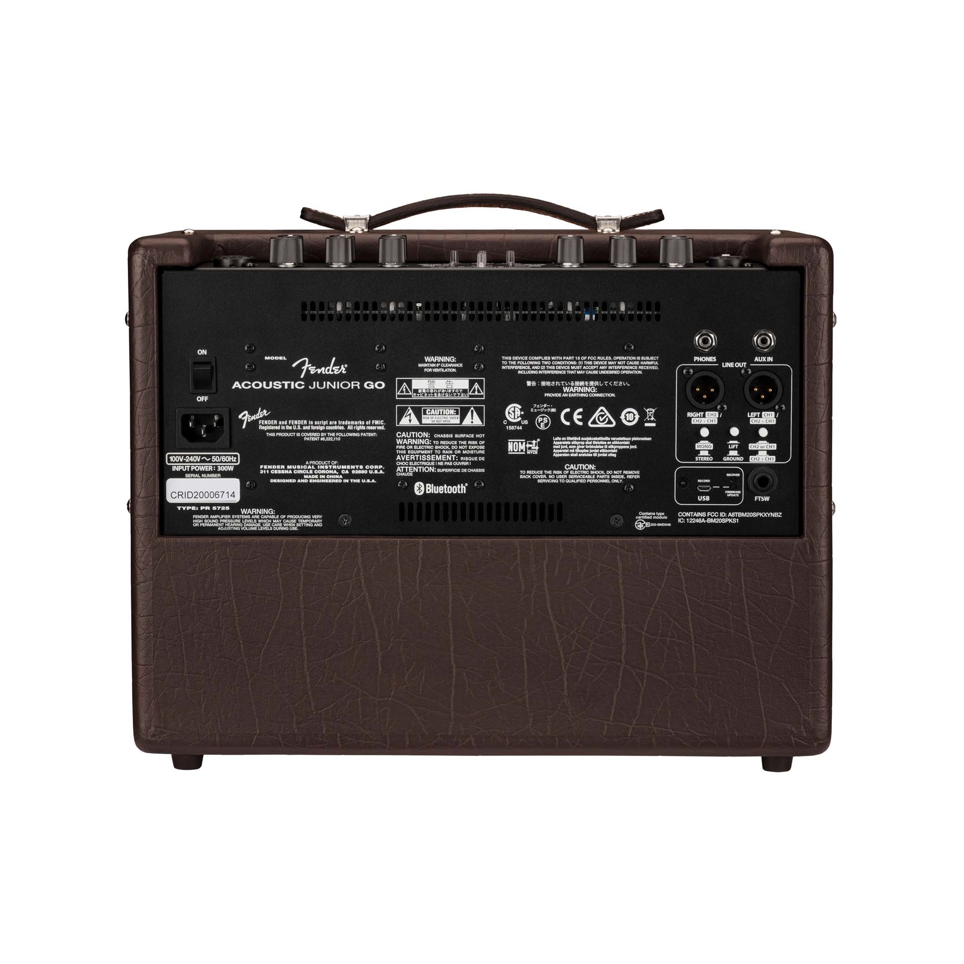 Amplifier Fender Acoustic Junior GO, Combo 100W - Việt Music