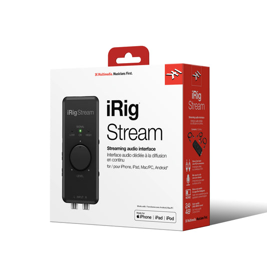 Thiết Bị Thu Âm IK Multimedia IRig Stream - Streaming Audio Interface - Việt Music