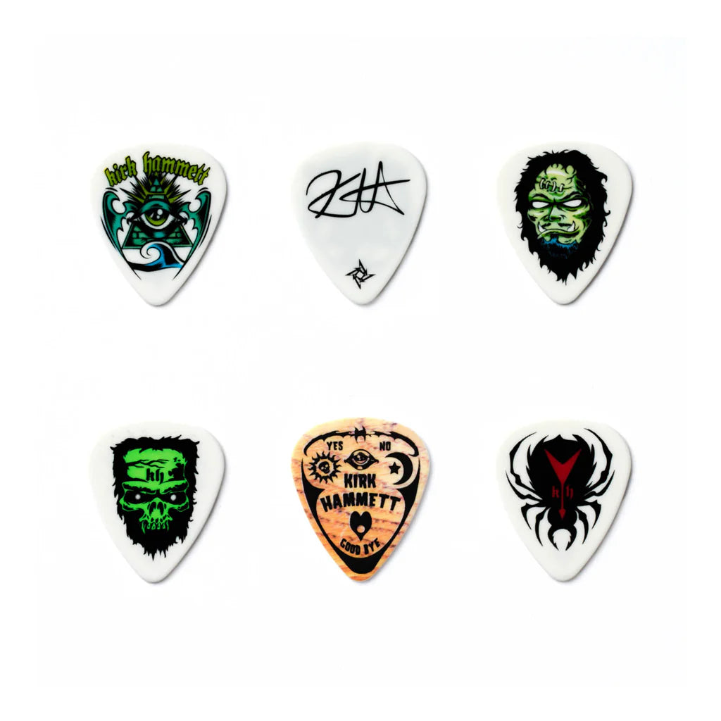 Pick Gảy Đàn Guitar Jim Dunlop KH01T088 Kirk Hammett, 6pc - Việt Music