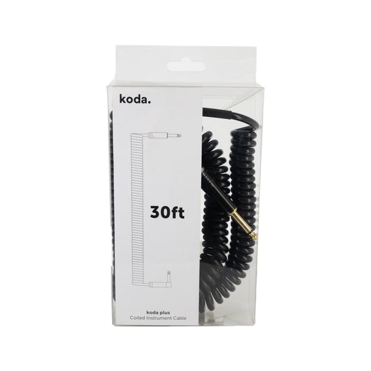 Dây Cáp Kết Nối Koda Plus Coiled Instrument, 30ft - Việt Music