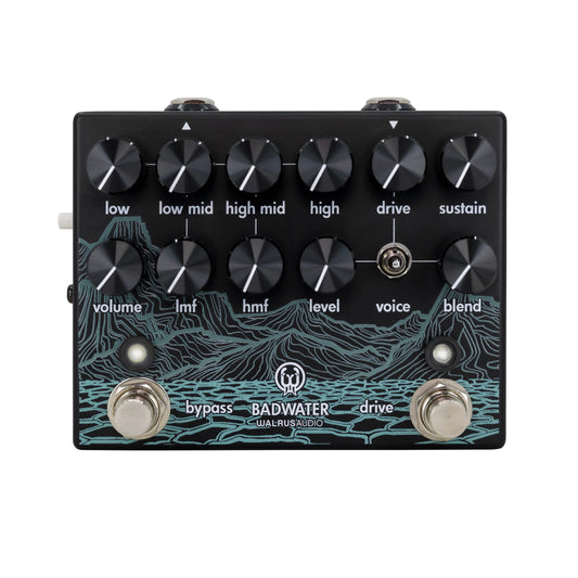 Pedal Guitar Walrus Audio Badwater Bass Preamp D.I. - Việt Music