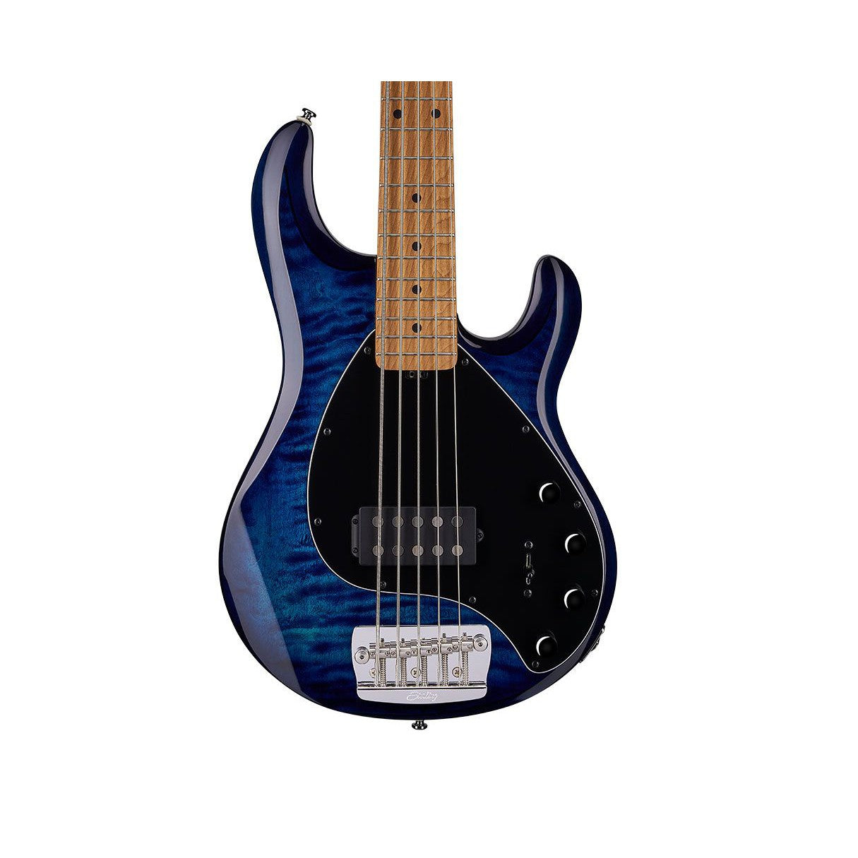 Đàn Guitar Bass Sterling By Music Man StingRay Ray35QM H, Maple Fingerboard - 5 Strings - Việt Music