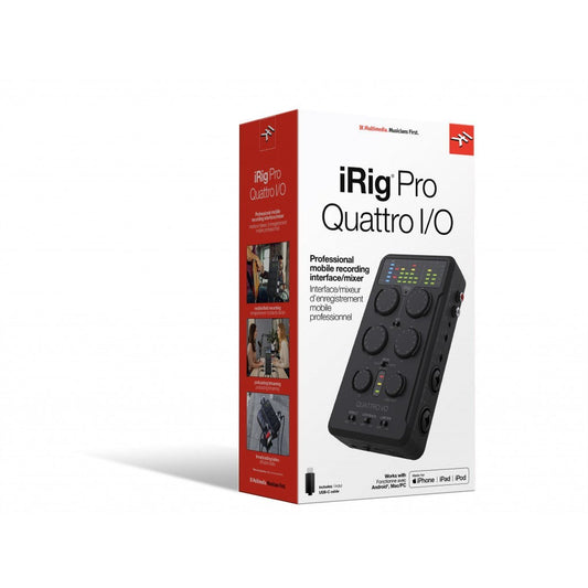 Thiết Bị Thu Âm IK Multimedia IRig Pro Quattro I/O - Việt Music