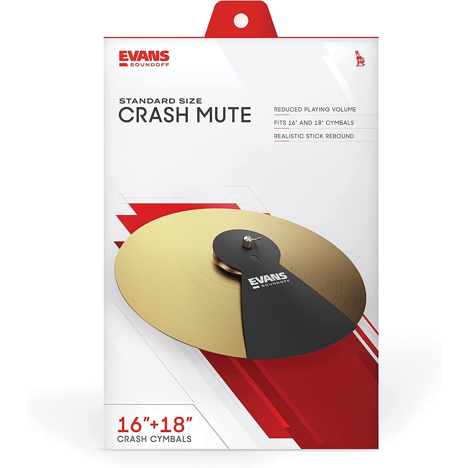 Tiêu Âm Trống Evans SO-CYM SoundOff Cymbal Mute - Việt Music