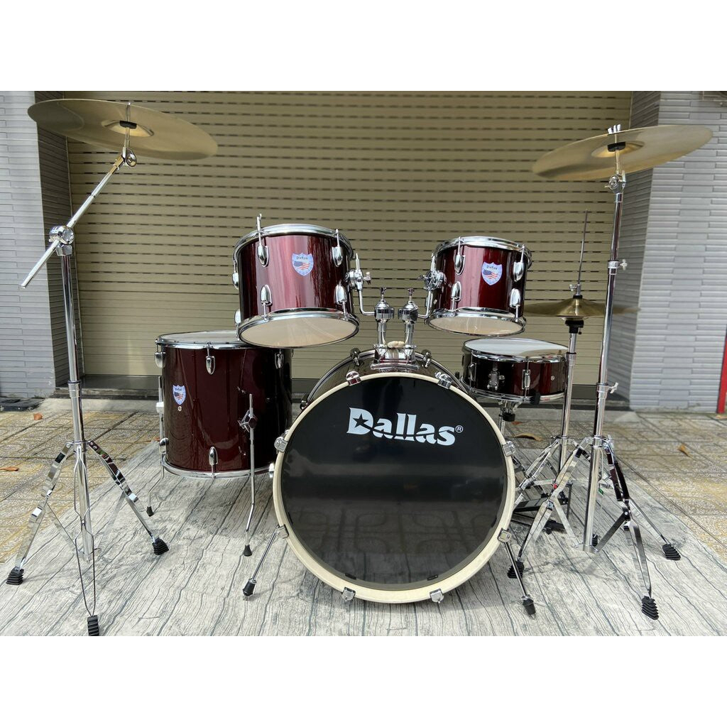 Trống Cơ Dallas DLJ10 - Dark Red - Việt Music