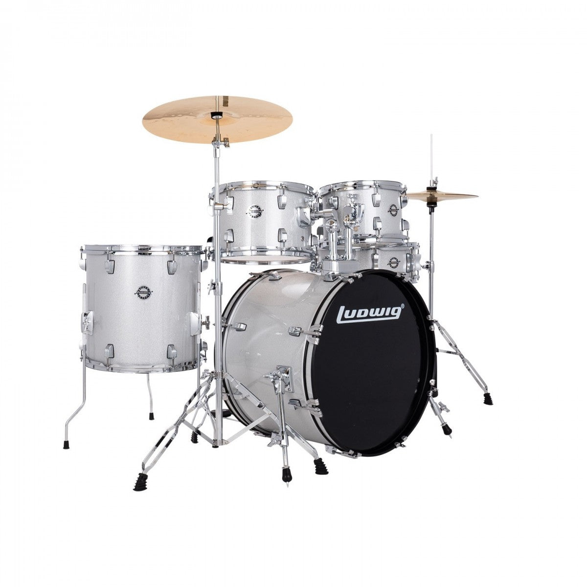 Trống Cơ Ludwig Accent Drive LC195 (22/10-12/16/14 + Hardware + Cymbal) - Việt Music