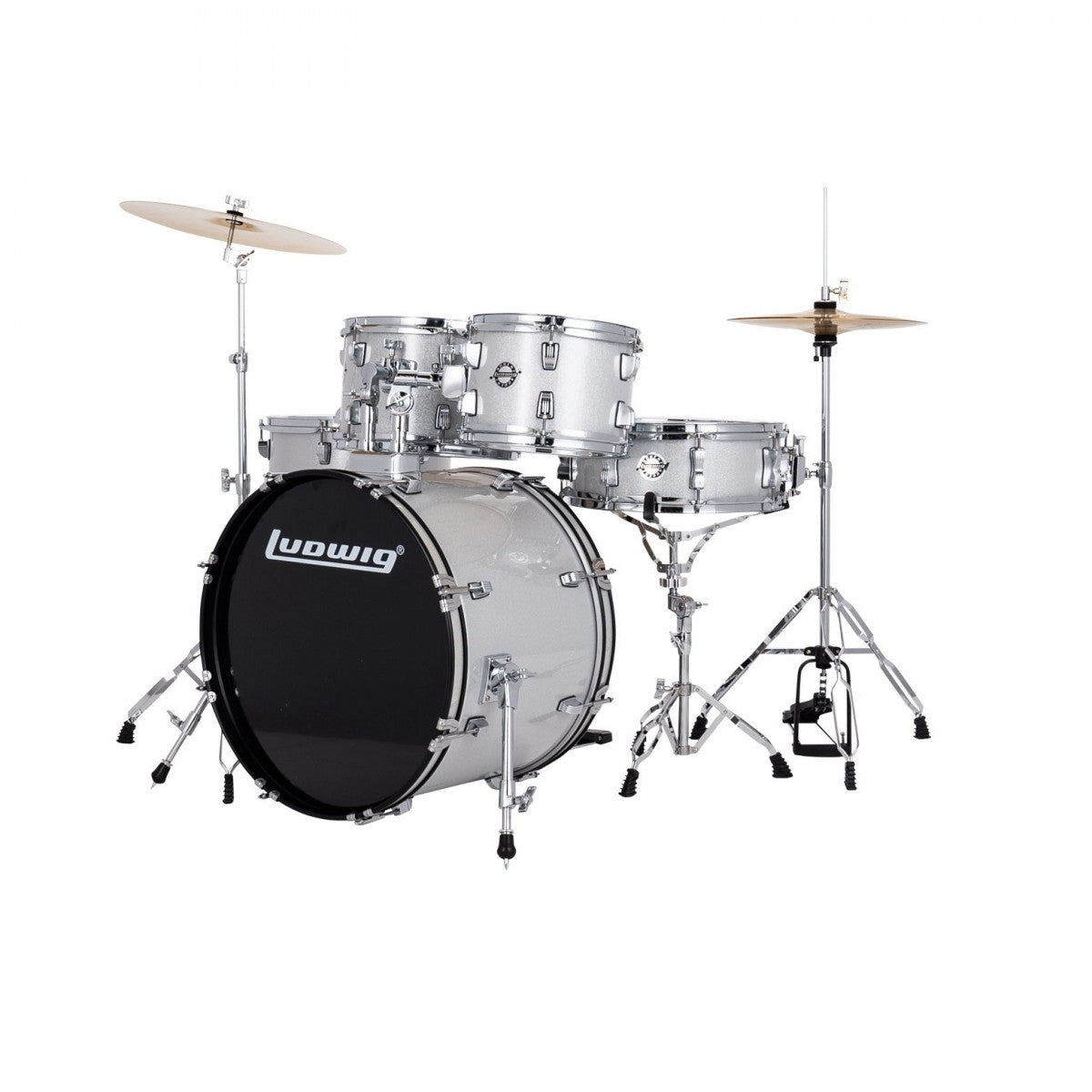 Trống Cơ Ludwig Accent Drive LC195 (22/10-12/16/14 + Hardware + Cymbal) - Việt Music