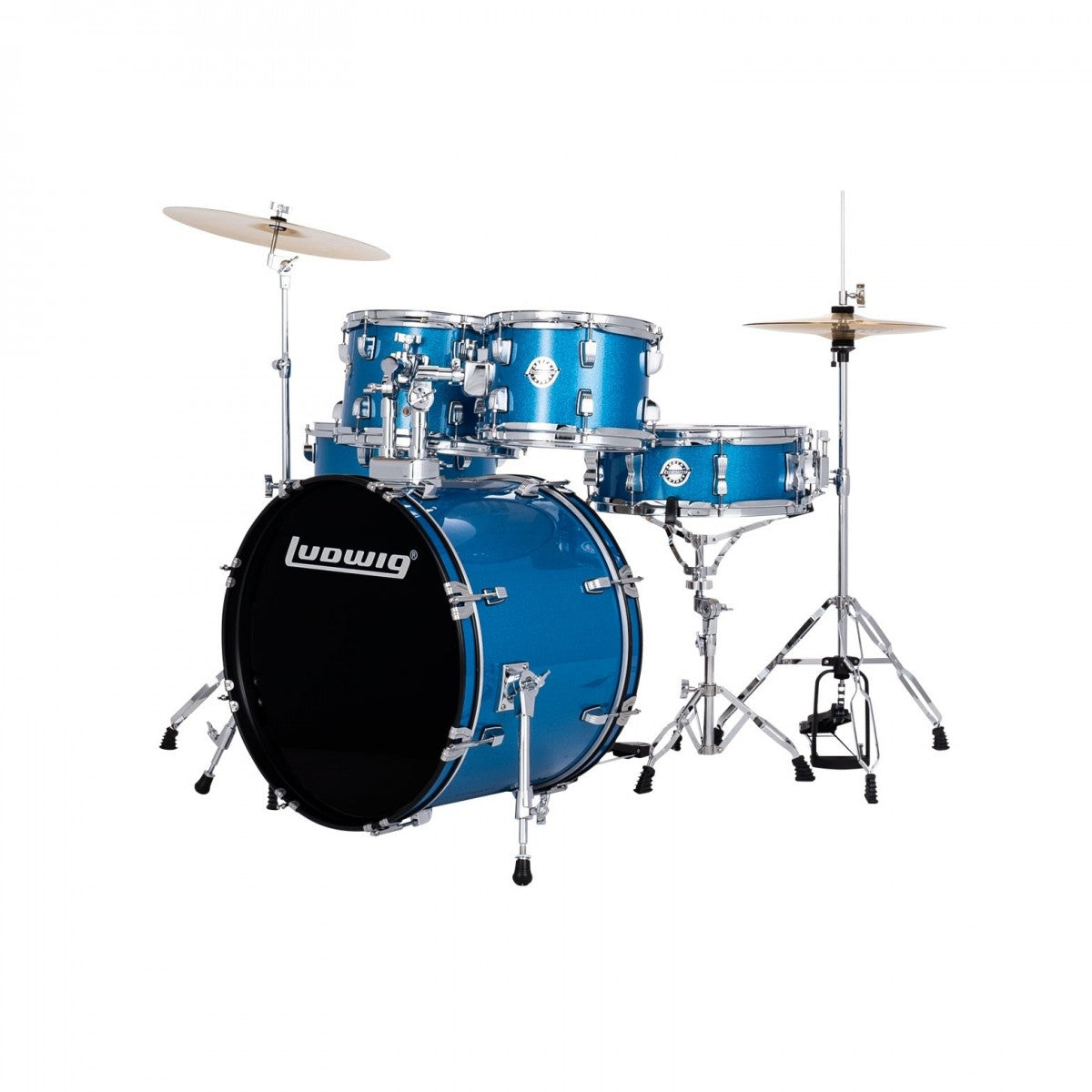 Trống Cơ Ludwig Accent Drive LC195 (22/10-12/16/14 + Hardware + Cymbal) - Việt Music