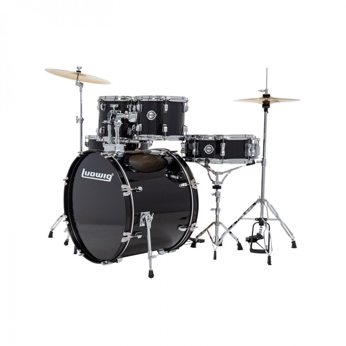 Trống Cơ Ludwig Accent Drive LC195 (22/10-12/16/14 + Hardware + Cymbal) - Việt Music