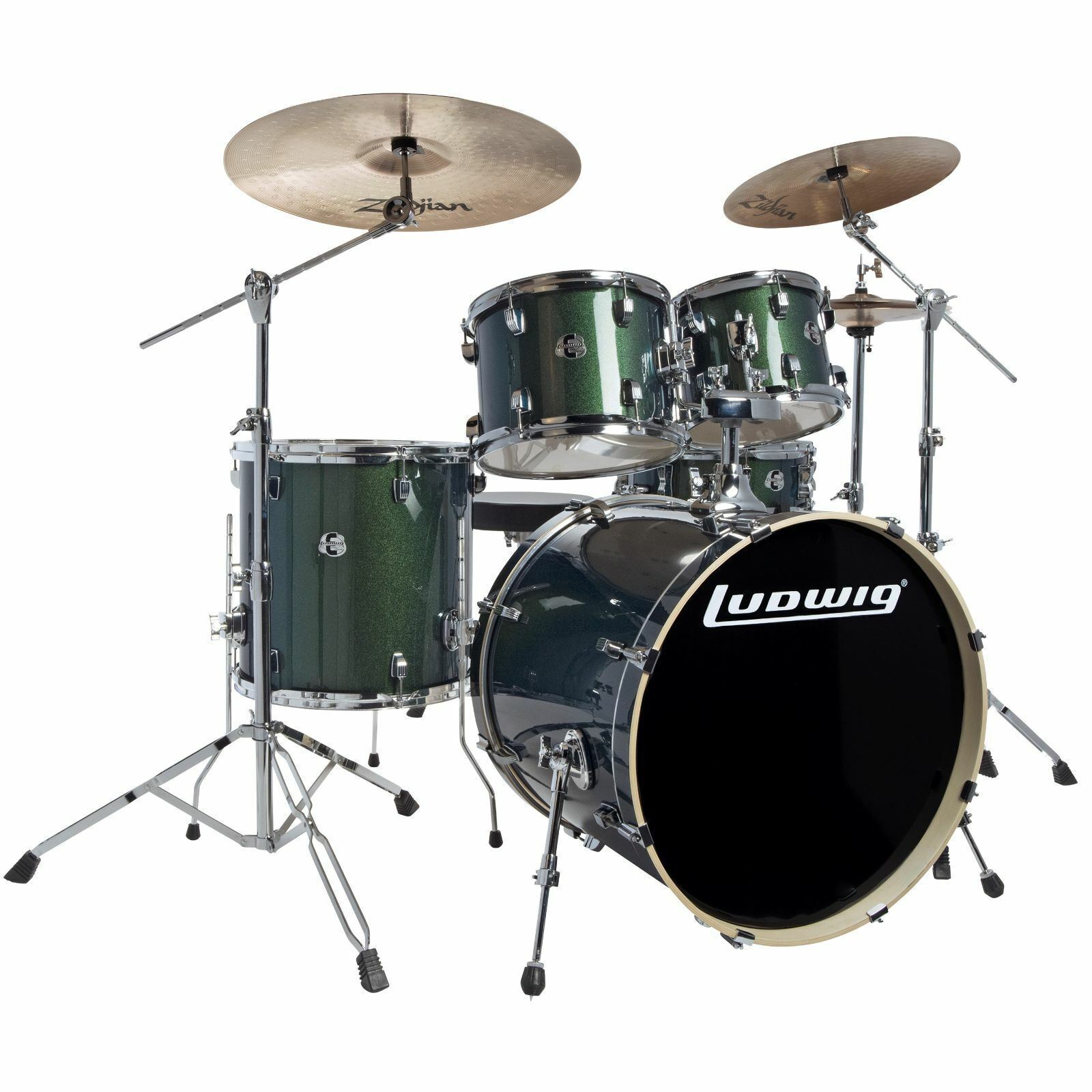 Trống Cơ Ludwig Evolution LCEE200 (20/10-12/14/14 + Hardware) - Việt Music