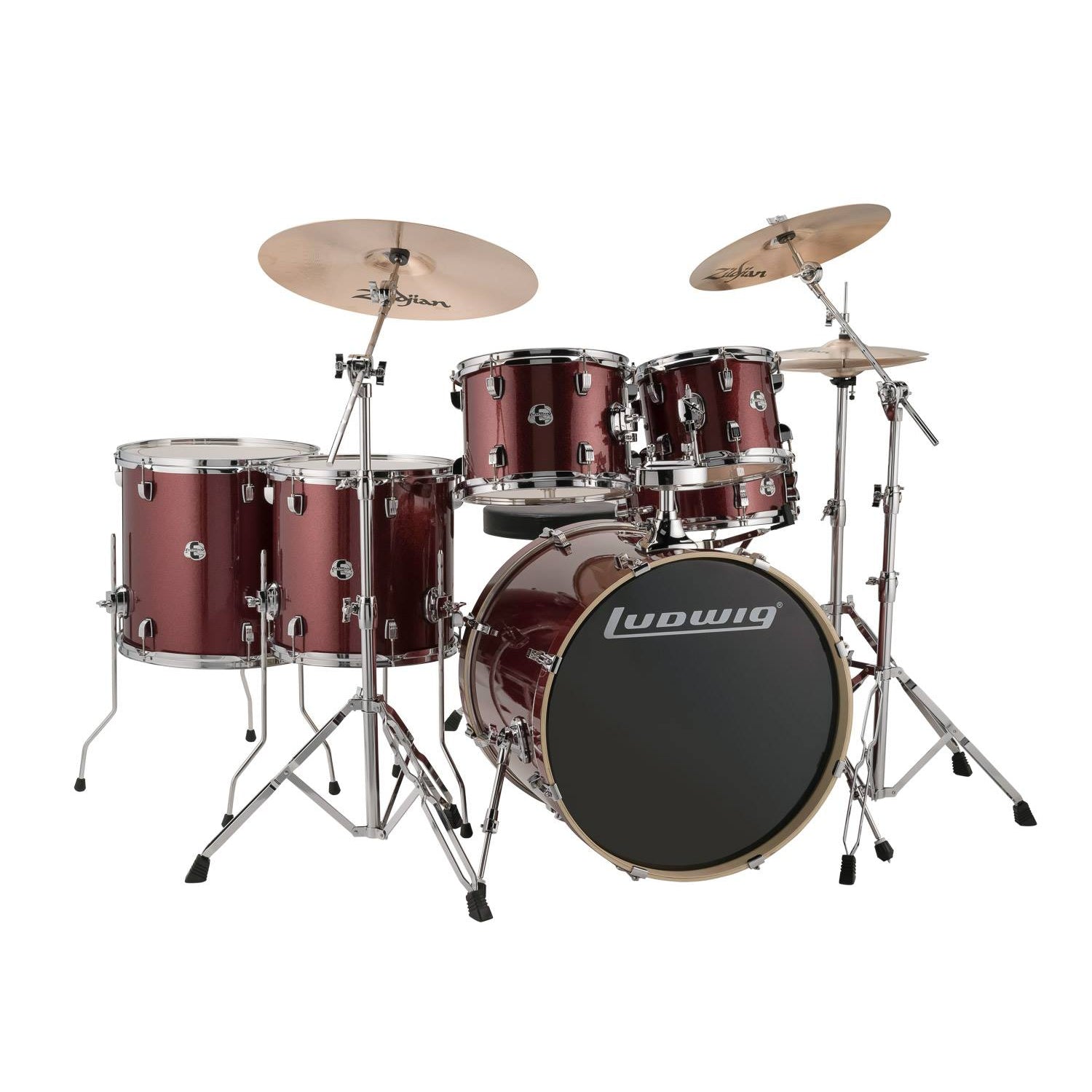 Trống Cơ Ludwig Evolution LCEE6220 (22/10-12/14-16/14 + Hardware) - Việt Music