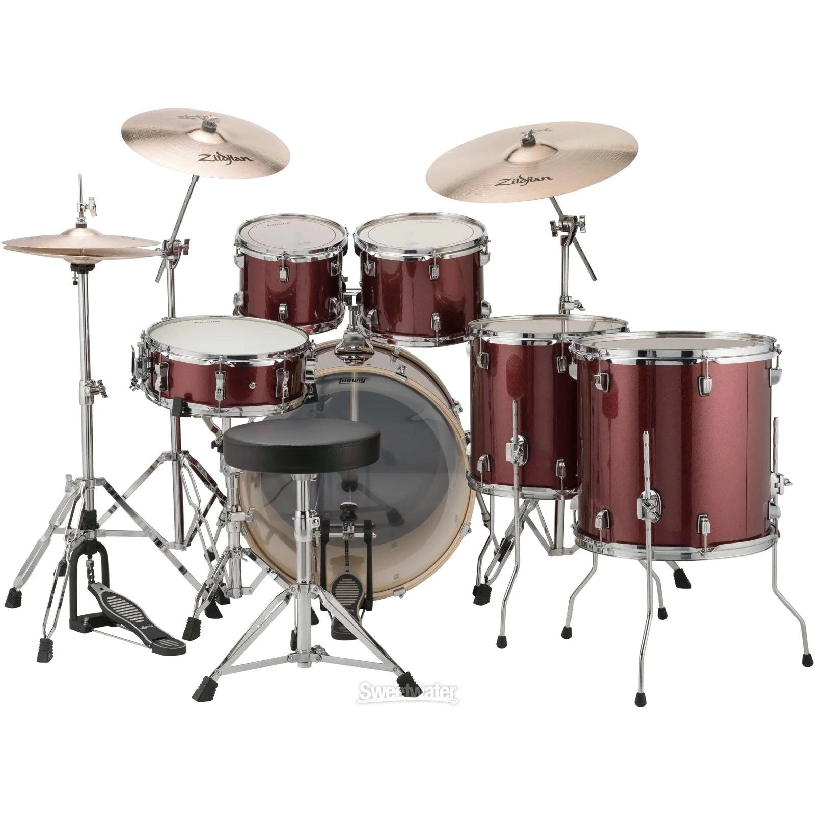 Trống Cơ Ludwig Evolution LCEE6220 (22/10-12/14-16/14 + Hardware) - Việt Music