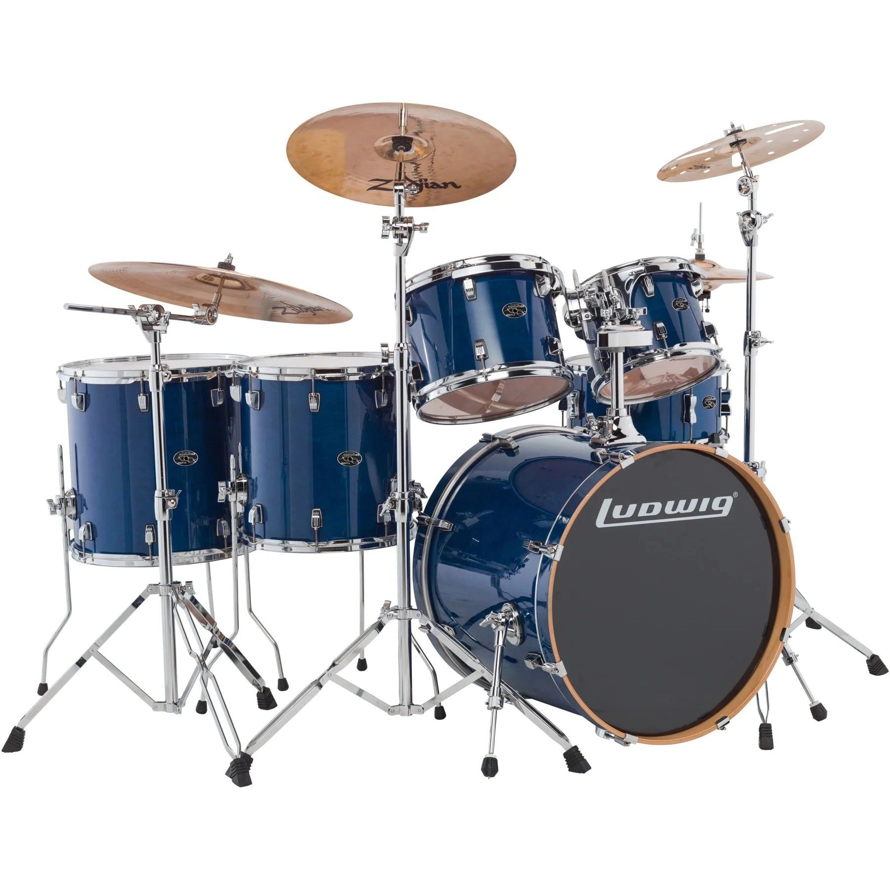 Trống Cơ Ludwig Evolution Maple LCEM622 (22/10-12/14-16/14 + Hardware) - Việt Music