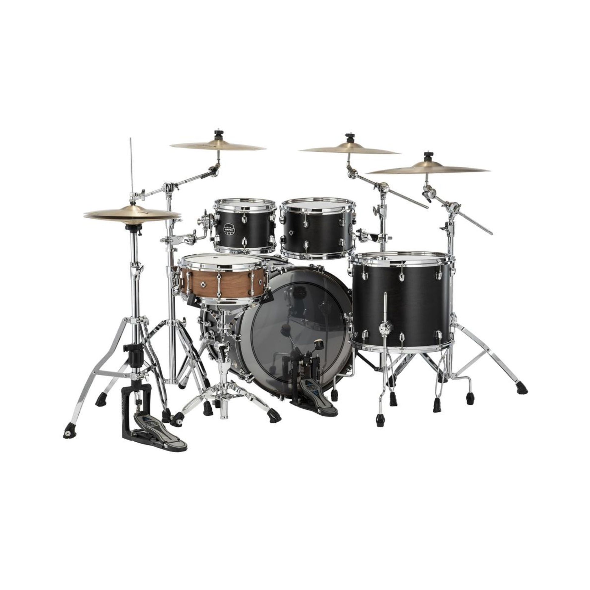 Trống Cơ Mapex Saturn Maple - Walnut Hybrid Shell Pack SR529XU - Việt Music