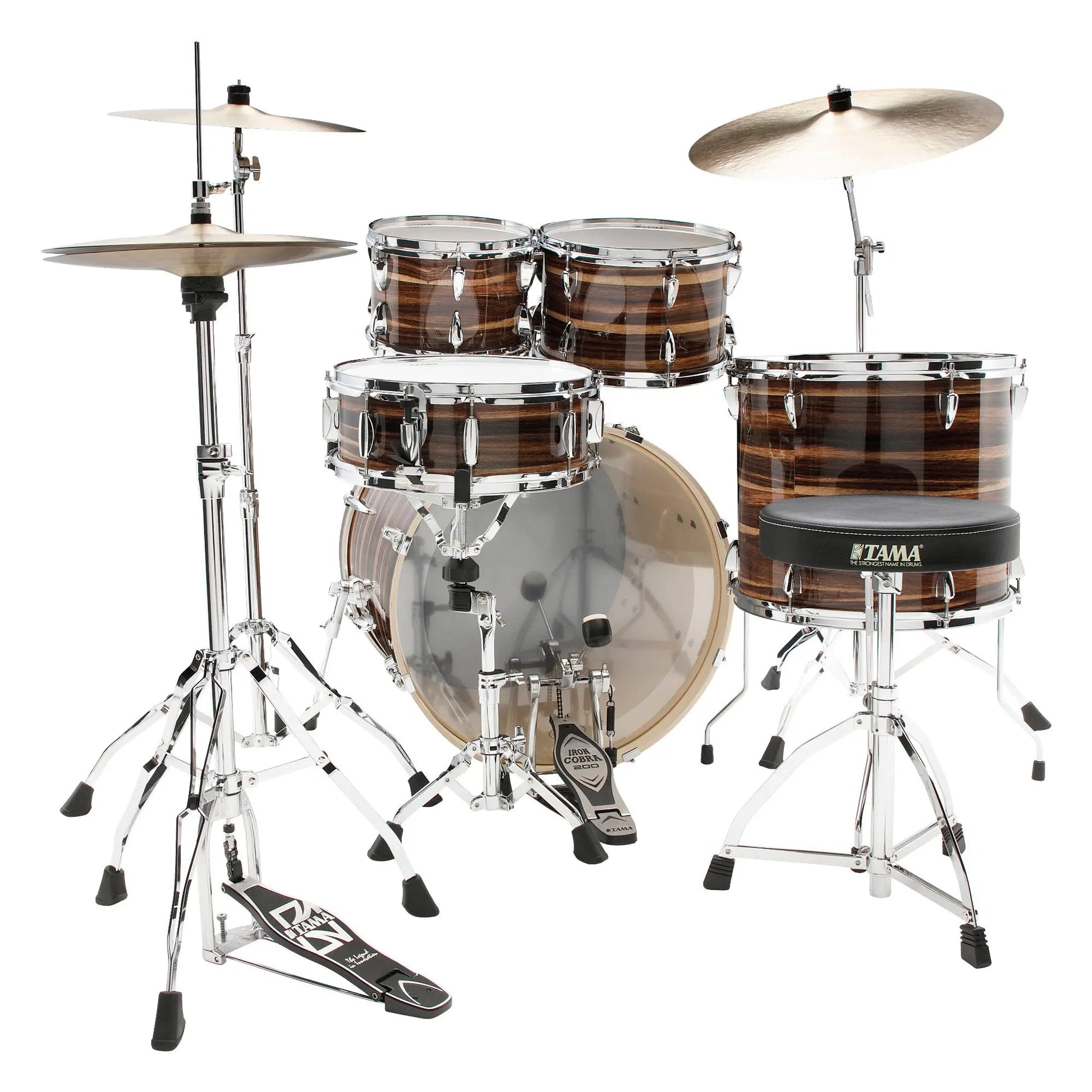 Trống Cơ Tama Imperialstar IE50H6W (20/10-12/14/14 + Hardware) Matching Wood Hoops - Việt Music