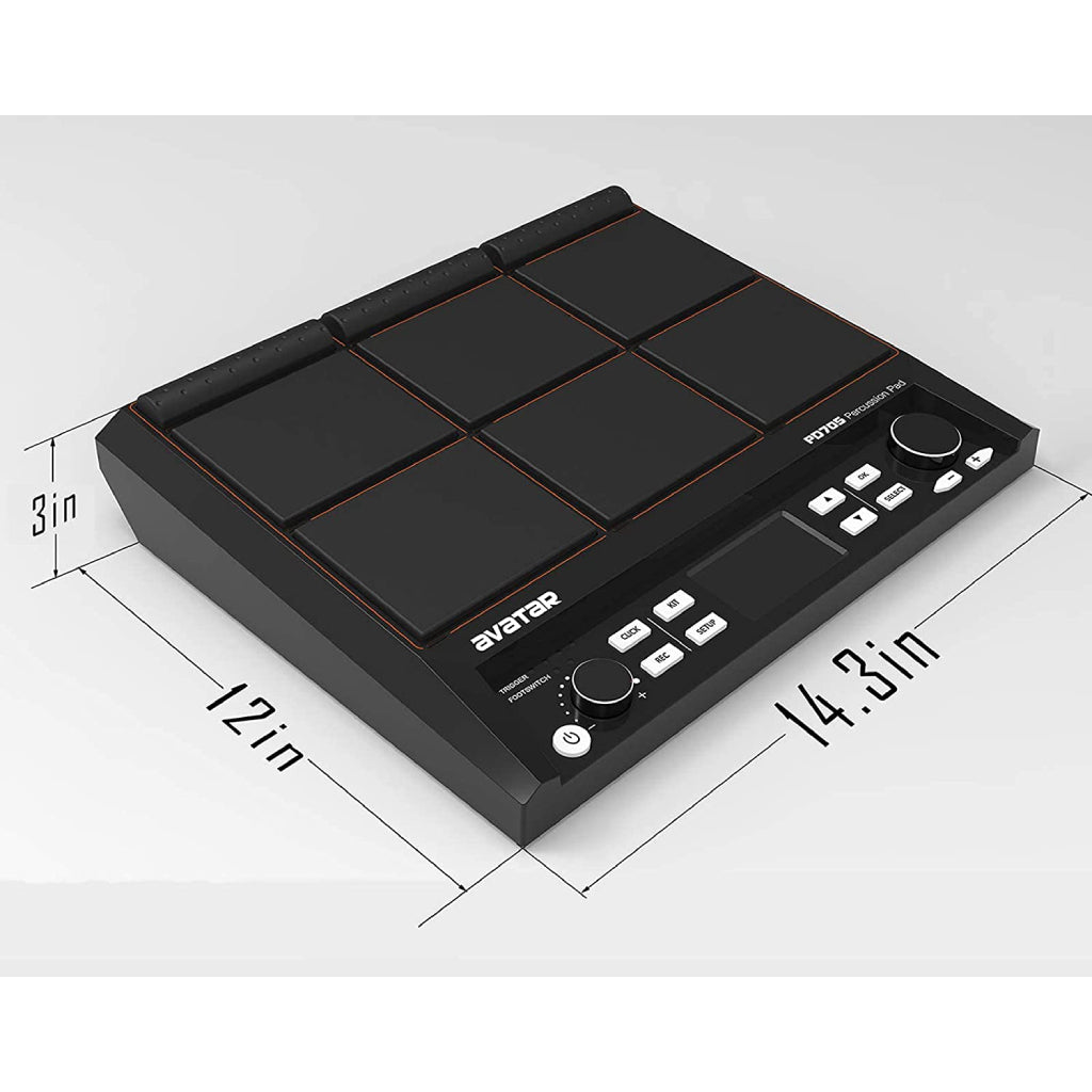 Trống Điện HXW Avatar PD705 Percussion Pad, Combo - Việt Music