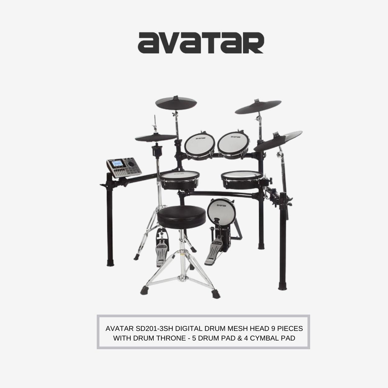 Trống Điện HXW Avatar SD201-3SH - Việt Music