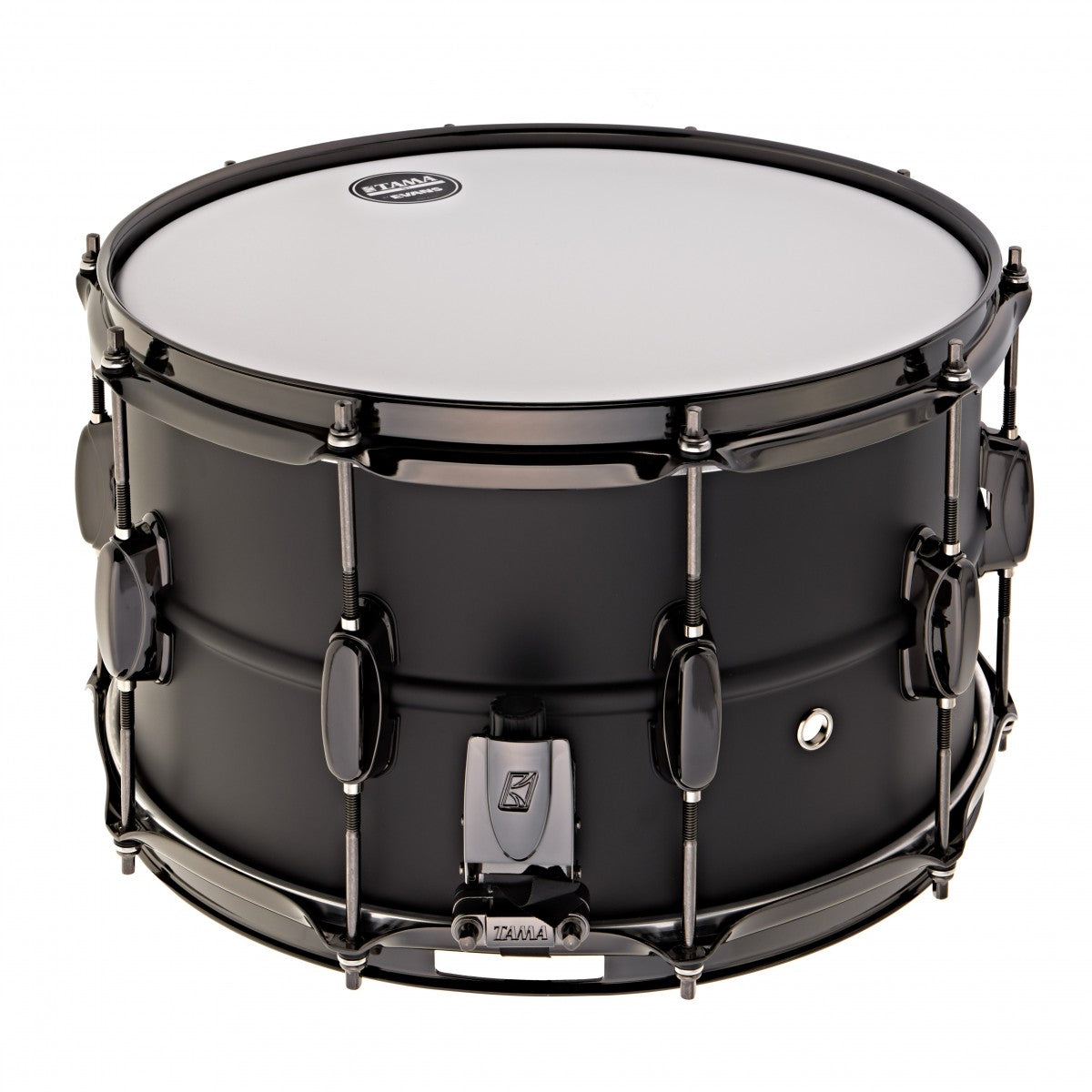 Trống Snare TAMA LST148 SLP Big Black Steel, Matte Black Nickel - Việt Music