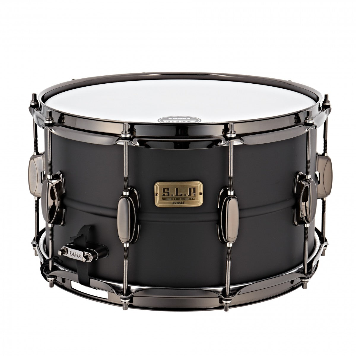 Trống Snare TAMA LST148 SLP Big Black Steel, Matte Black Nickel - Việt Music