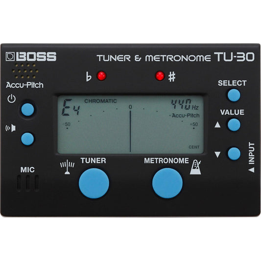 Metro-Tuner Boss TU-30 - Tuner & Metronome - Việt Music