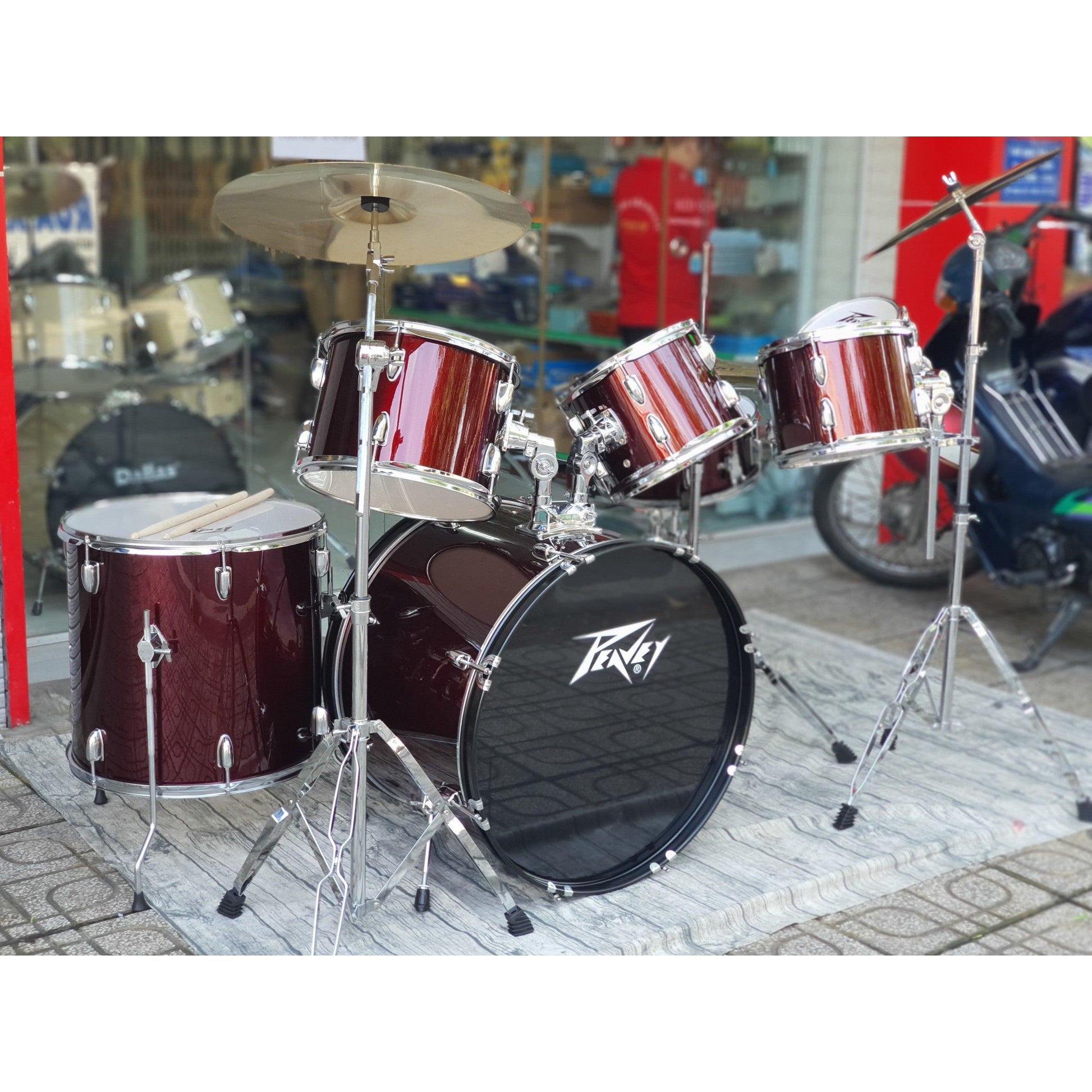Trống Cơ Logo Peavey PV9 - Việt Music