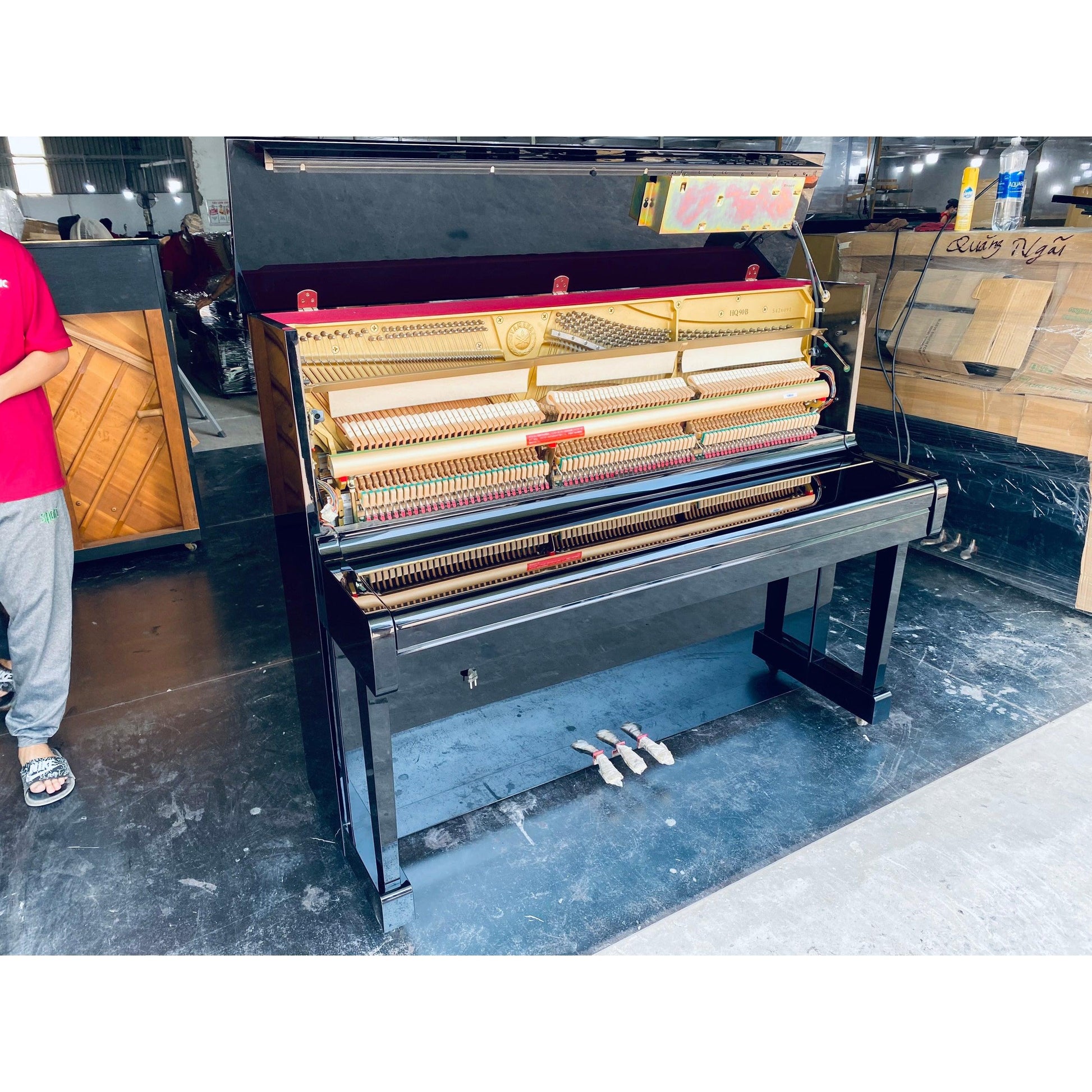 Đàn Piano Cơ Upright Yamaha HQ-90B - Qua Sử Dụng - Việt Music