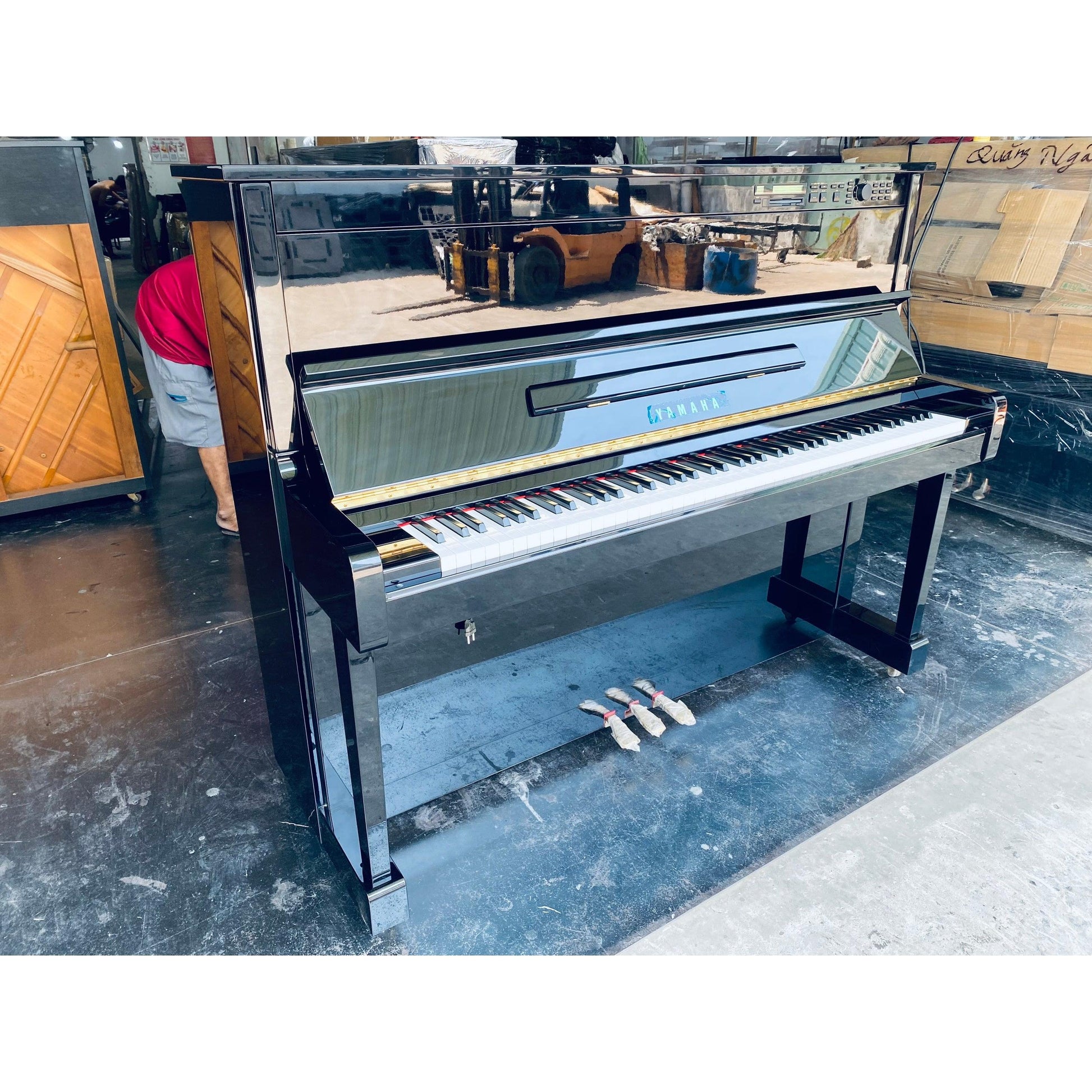 Đàn Piano Cơ Upright Yamaha HQ-90B - Qua Sử Dụng - Việt Music