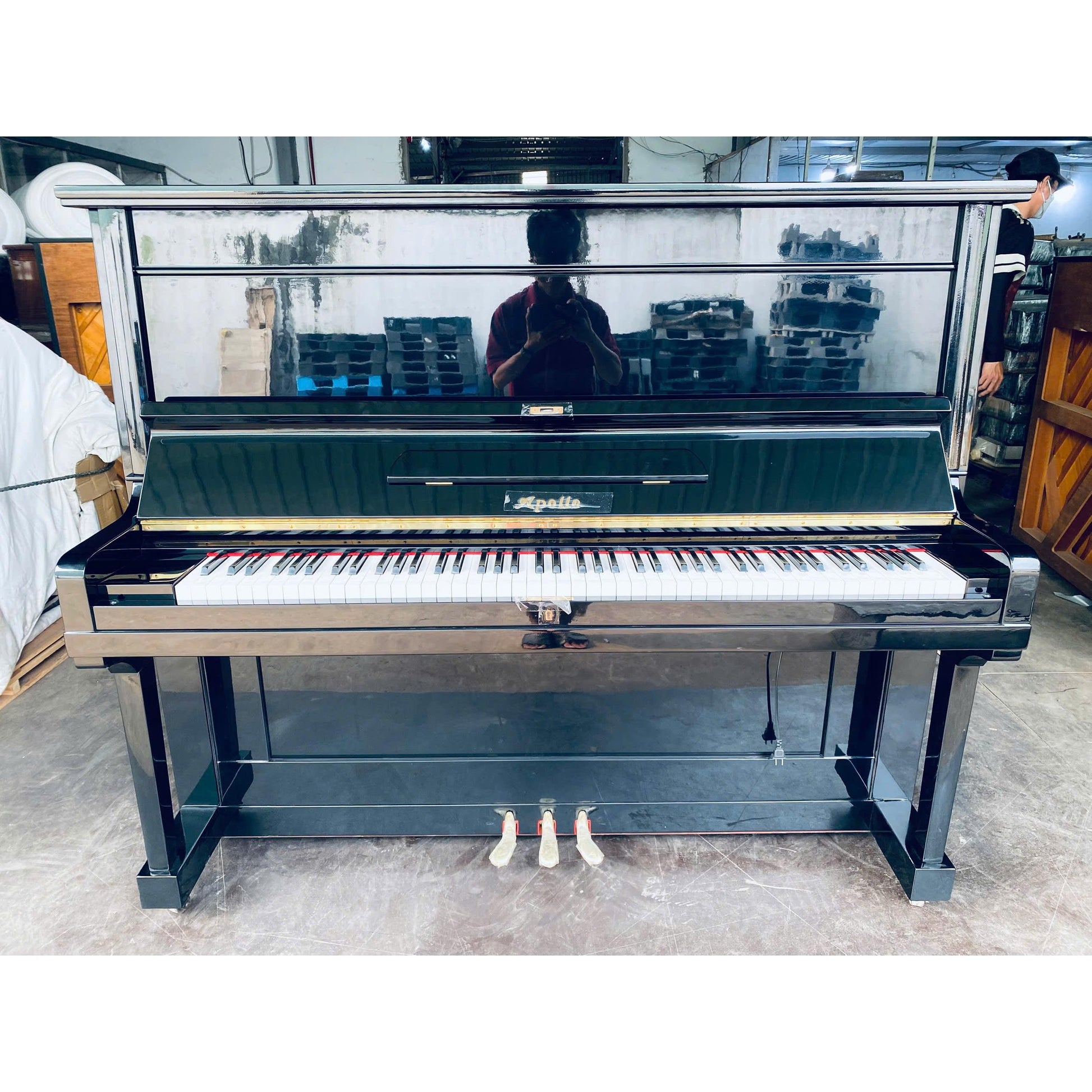 Đàn Piano Cơ Upright Apollo No.350 - Qua Sử Dụng - Việt Music