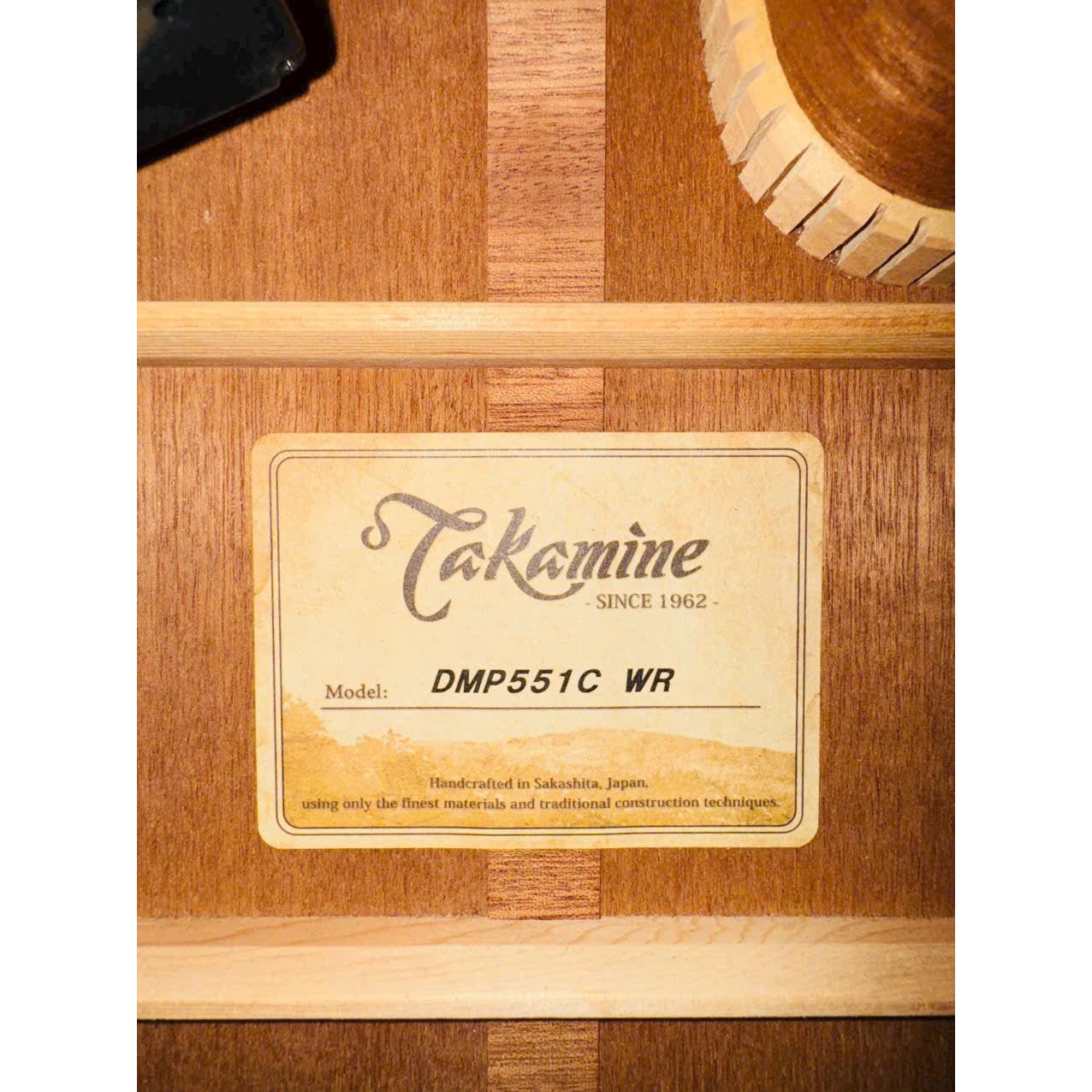 Đàn Guitar Acoustic Takamine DMP551C WR - Qua Sử Dụng - Việt Music