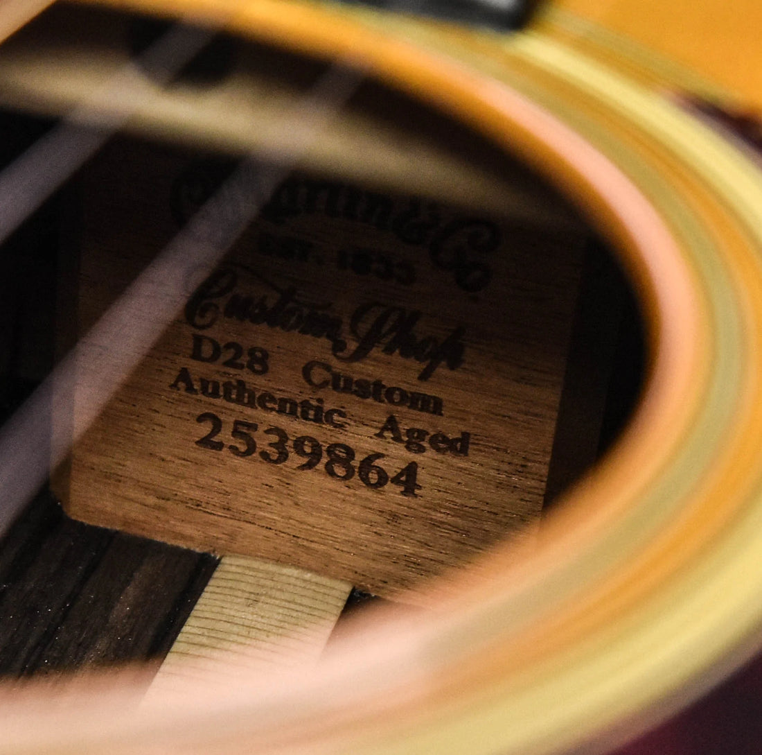 Kiểm Tra Năm Sản Xuất Đàn Guitar Martin Qua Số Serial
