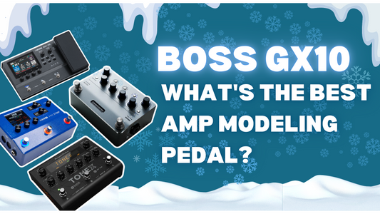 Boss GX-10: Đối Thủ Đáng Gờm Trong Cuộc Chiến Amp Modeling Pedal