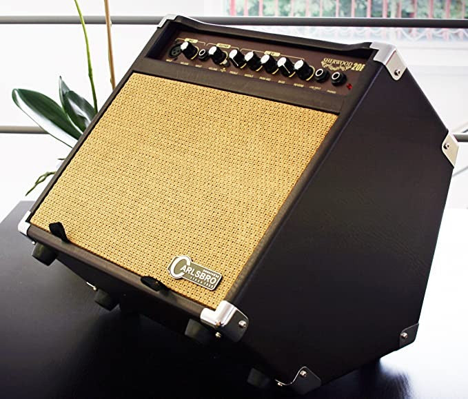 Amplifier guitar acoustic Carlsbro Sherwood 20R tích hợp cổng micro