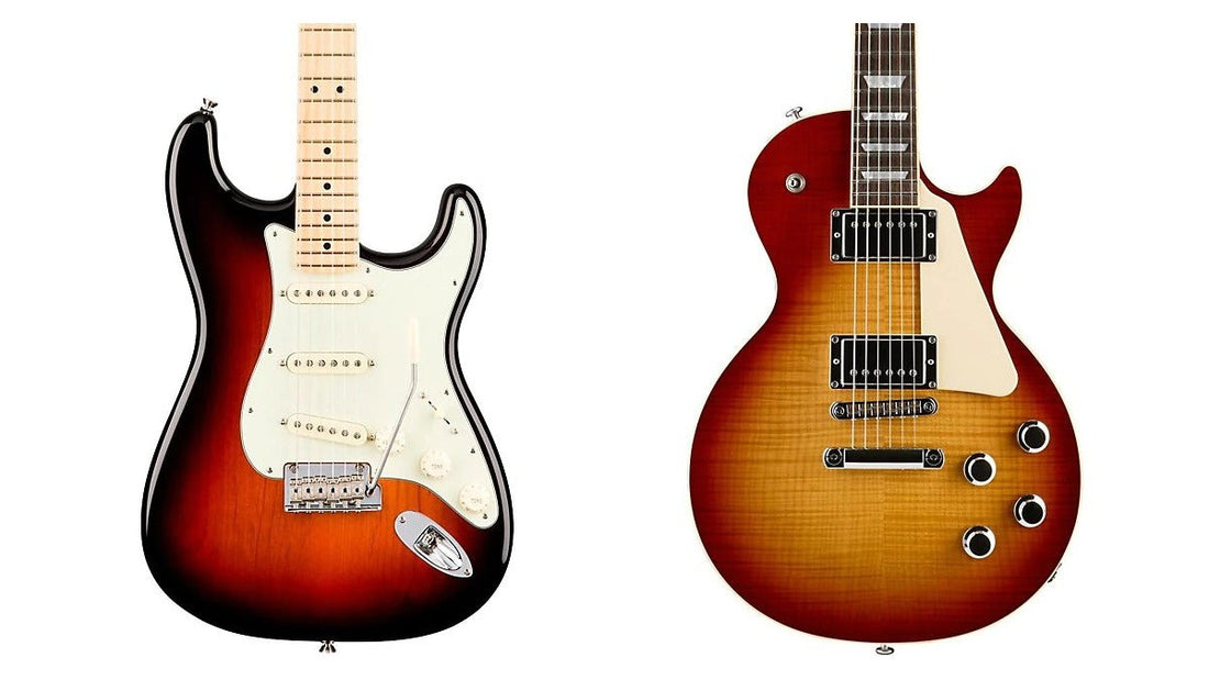 Nên Mua Guitar Stratocaster Hay Guitar Les Paul?