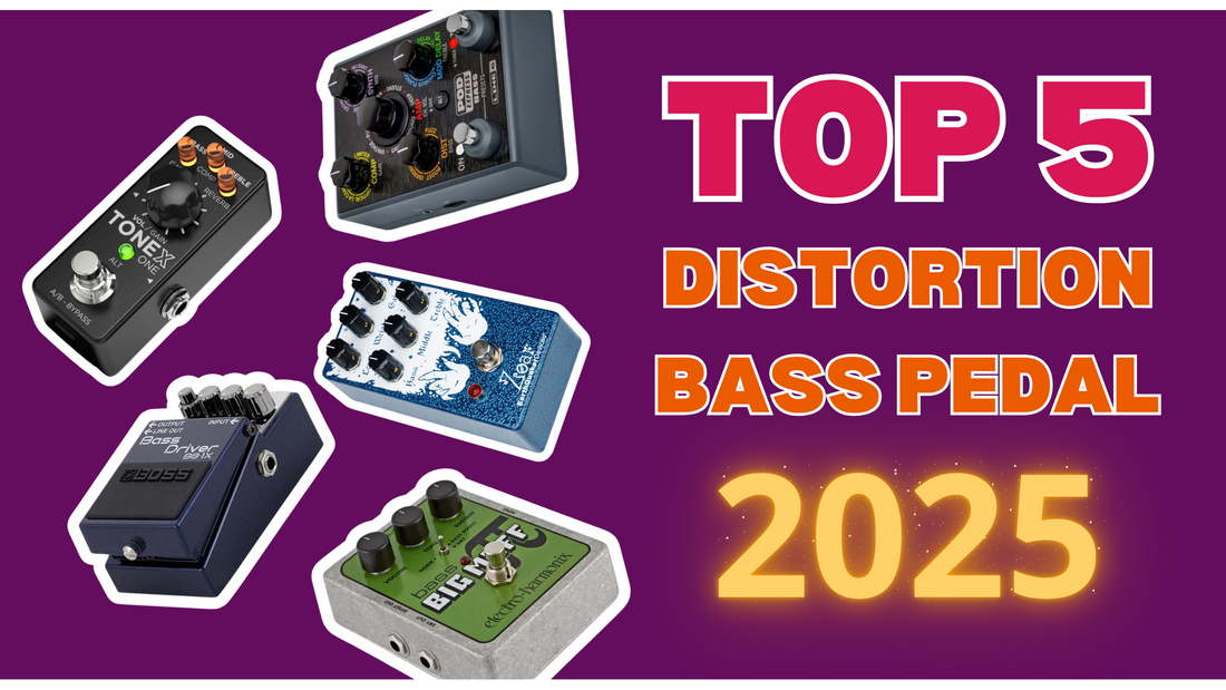 Khám Phá 5 Pedals Distortion Tốt Nhất Cho Bass Năm 2025