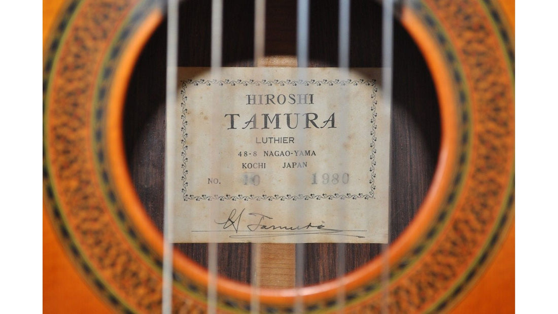Tìm Hiểu Về Thương Hiệu Đàn Guitar Hiroshi Tamura và Guitar Mitsuru Tamura