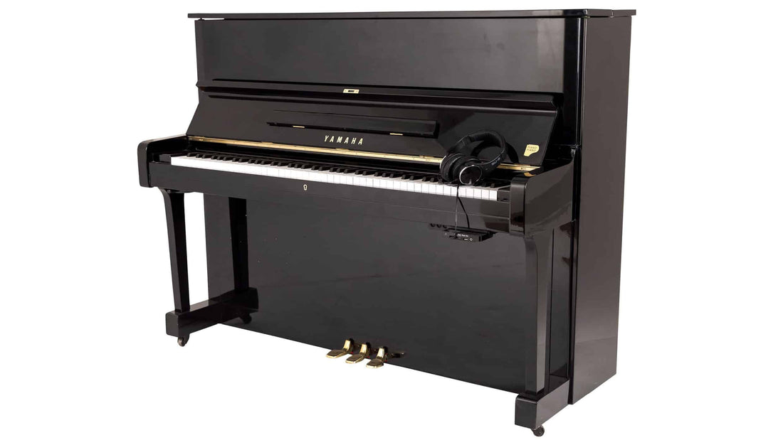 Đàn Piano Cơ Yamaha Silent có cổng tai nghe