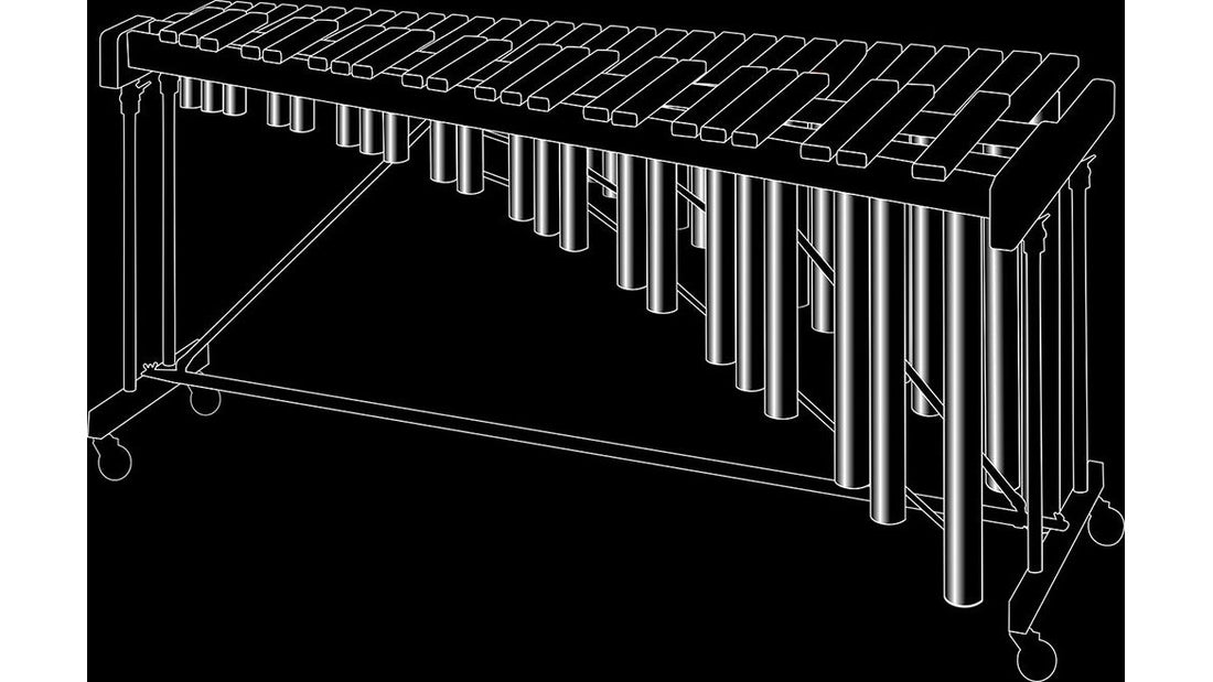 Cấu Trúc Của Một Cây Đàn Marimba