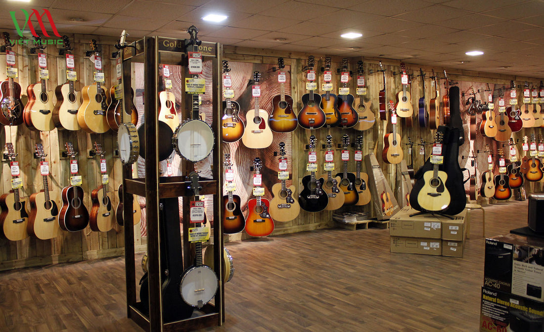 Địa Điểm Shop Đàn Guitar Uy Tín Tại Quận Tân Phú