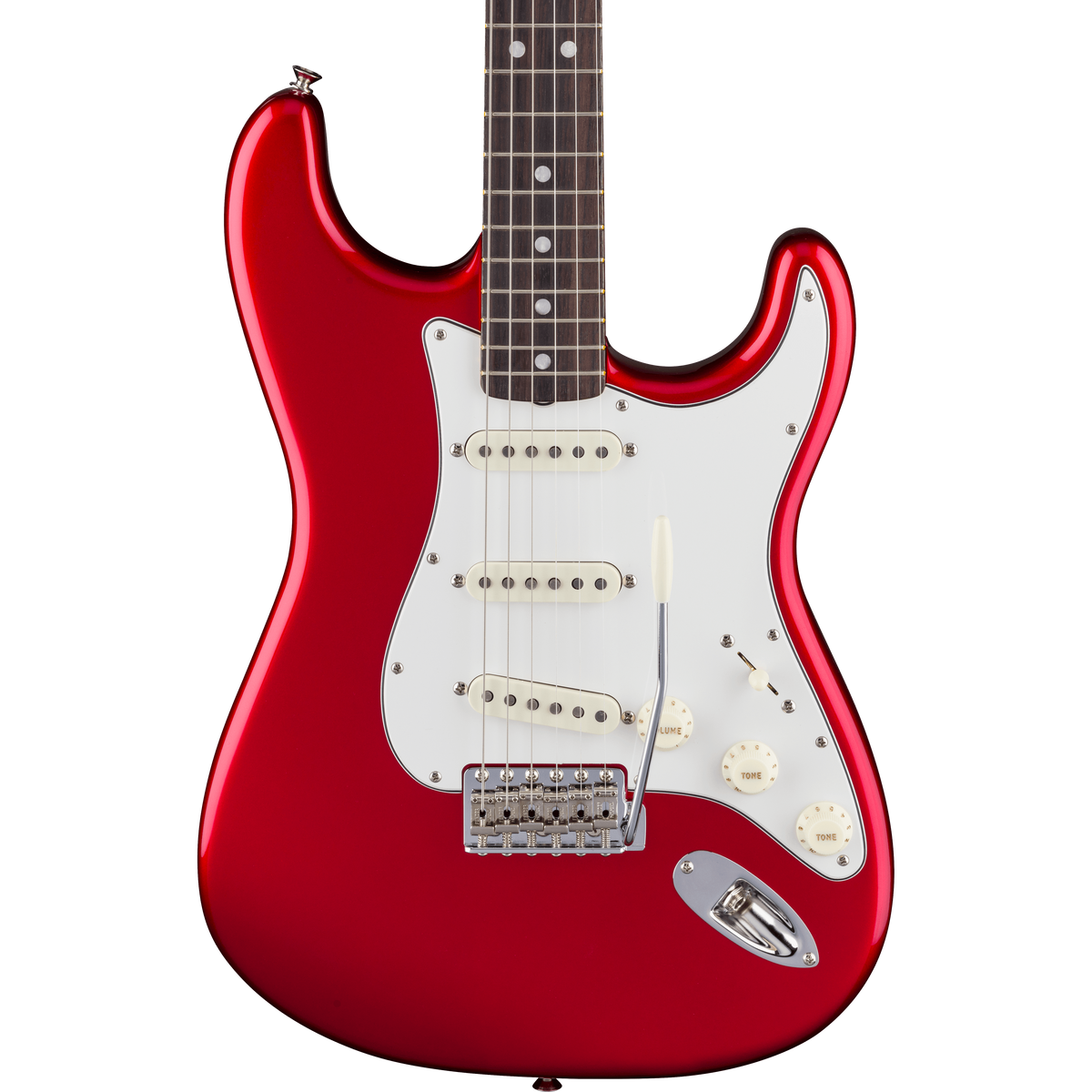 Đàn Guitar Điện Fender American Vintage II 1965 Stratocaster SSS, Round-Laminated Rosewood Fingerboard - Candy Apple Red (FBD)