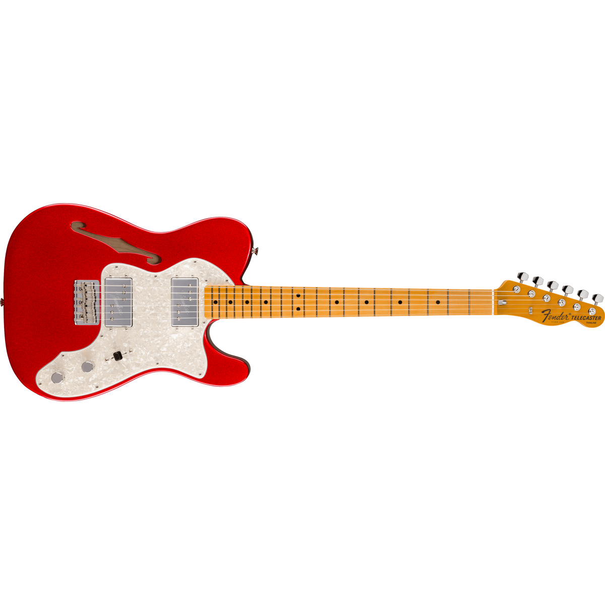 Đàn Guitar Điện Fender American Vintage II 1972 Telecaster Thinline HH, Maple Fingerboard - Việt Music
