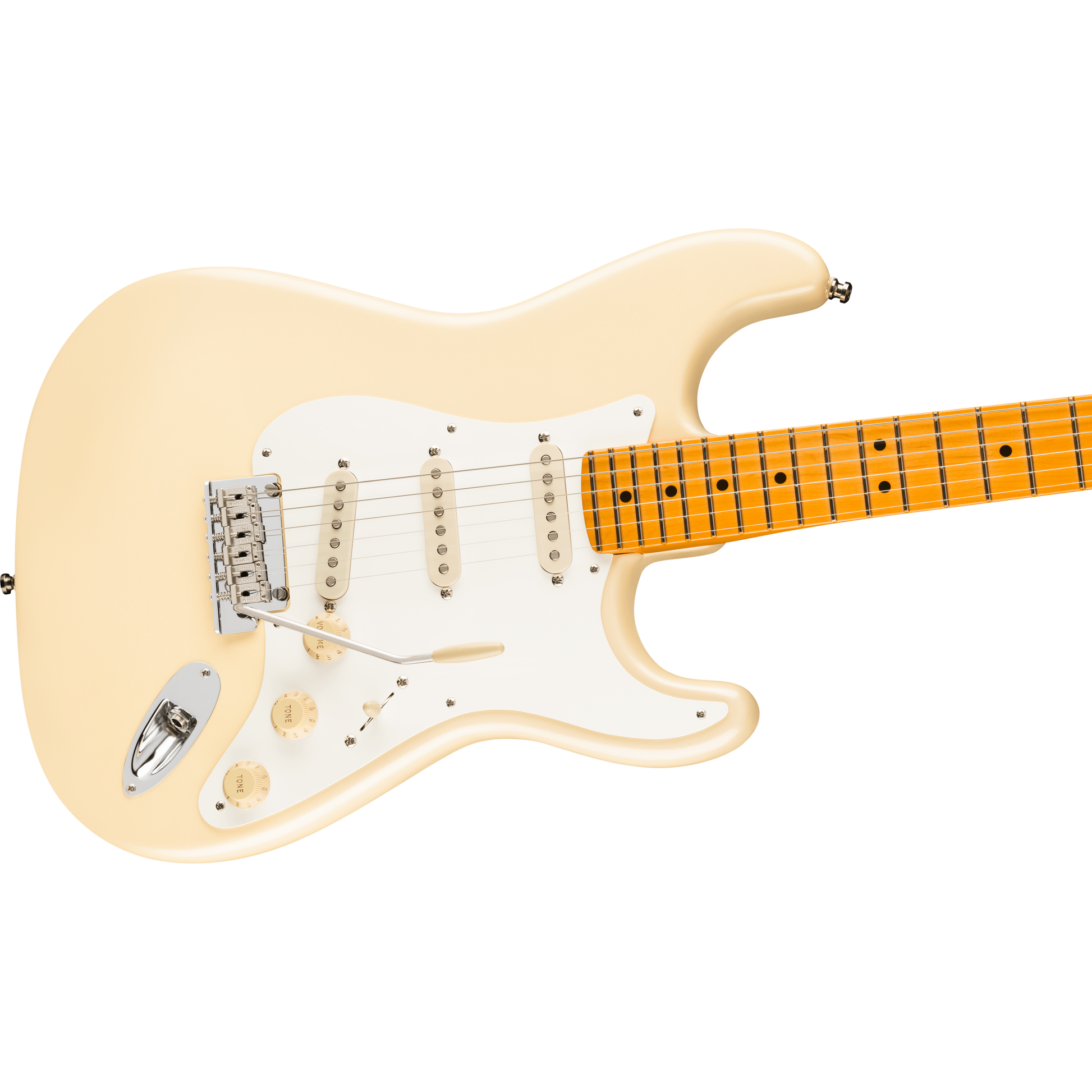 Đàn Guitar Điện Fender Lincoln Brewster Stratocaster SSS, Maple Fingerboard, Olympic Pearl - Việt Music