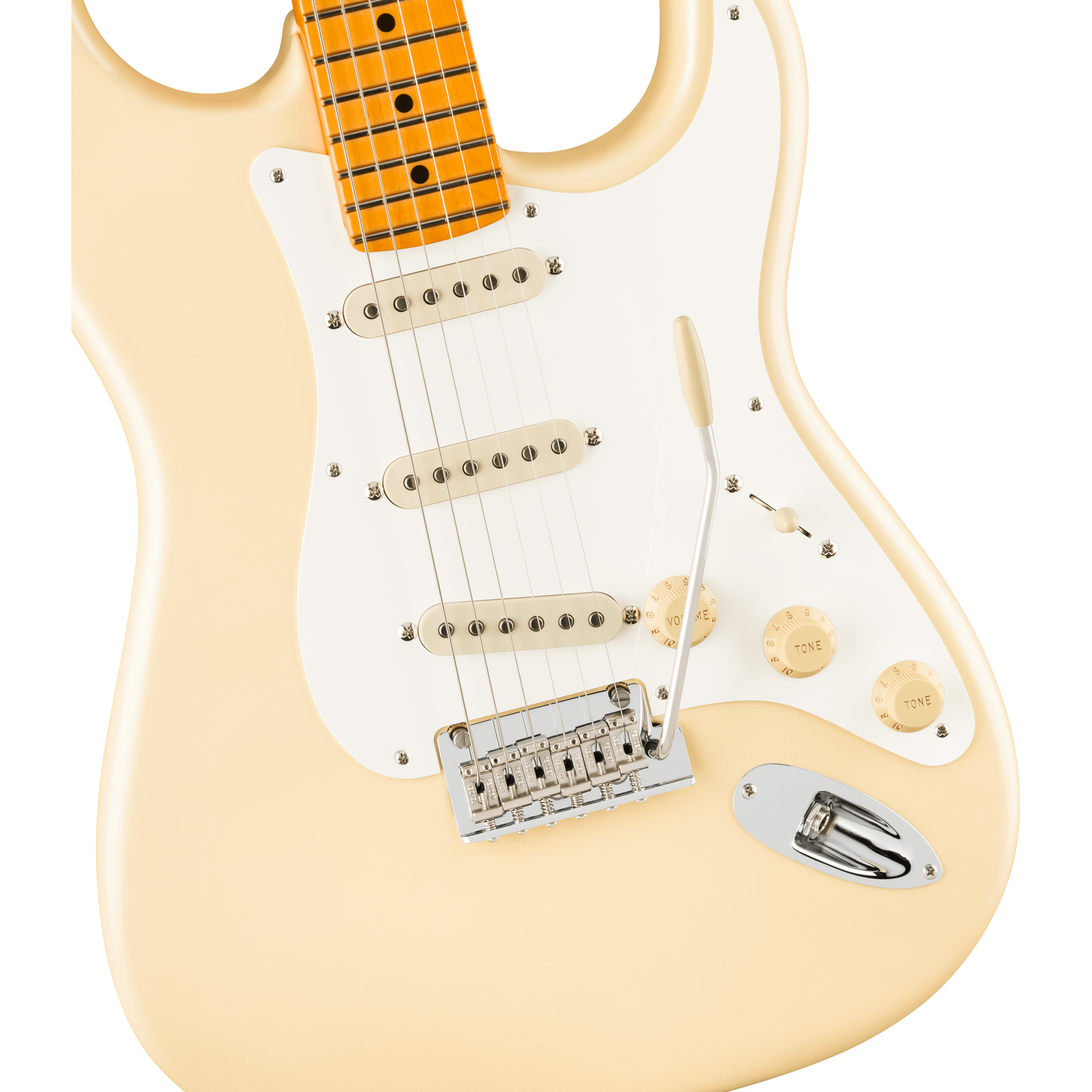 Đàn Guitar Điện Fender Lincoln Brewster Stratocaster SSS, Maple Fingerboard, Olympic Pearl - Việt Music