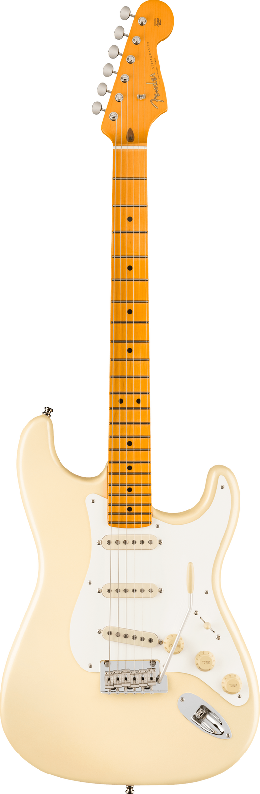 Đàn Guitar Điện Fender Lincoln Brewster Stratocaster SSS, Maple Fingerboard, Olympic Pearl
