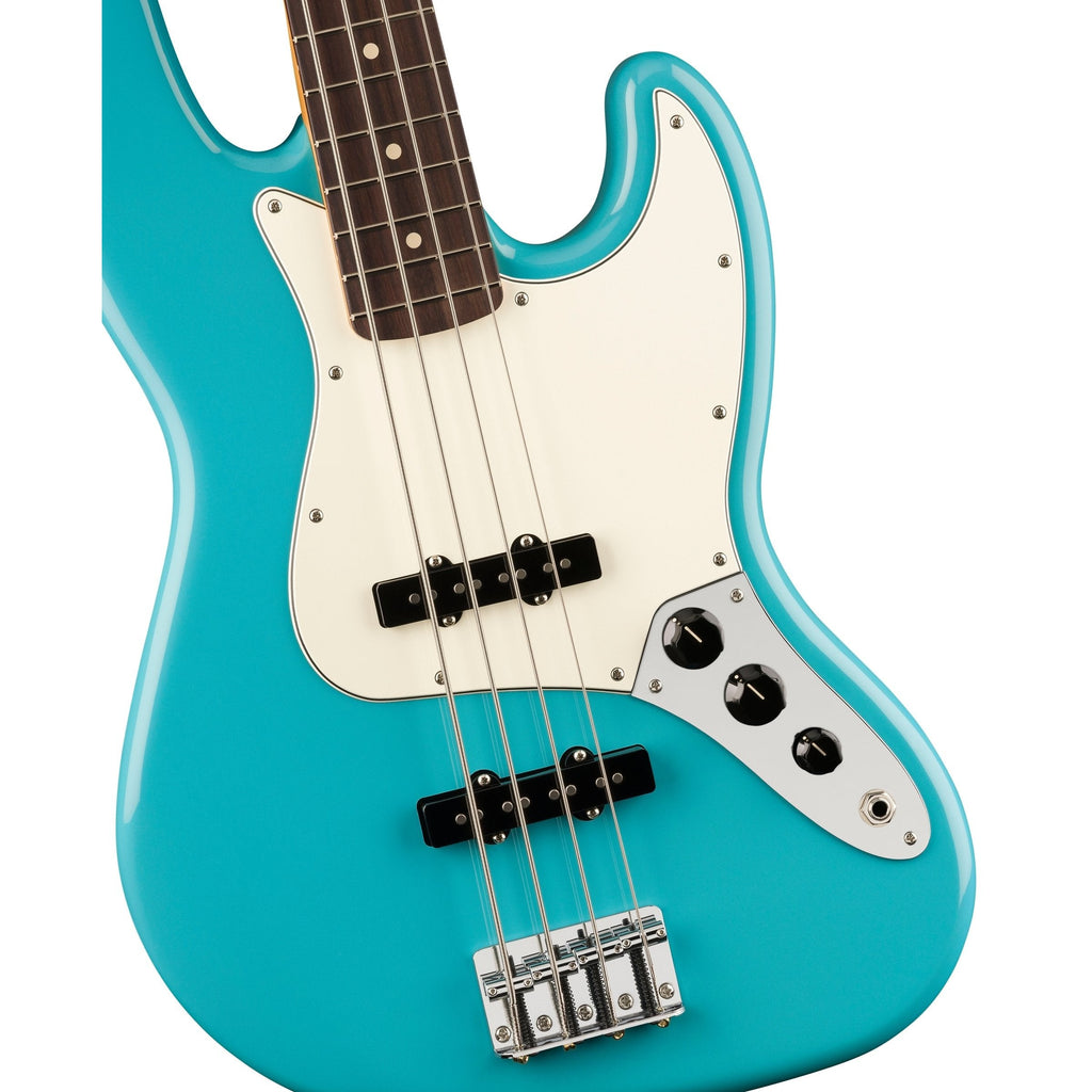 貝斯吉他 Fender Player II 爵士貝斯 SS，楓木指板，珊瑚紅 - 4 弦 - 越南音樂